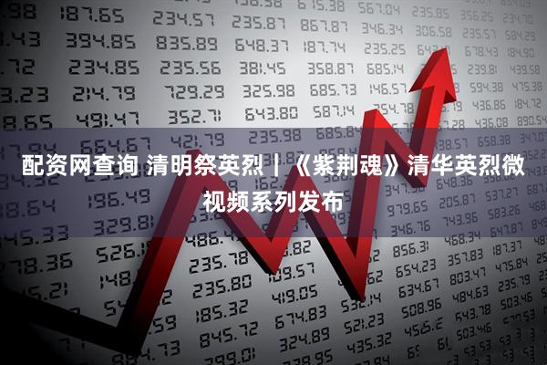 配资网查询 清明祭英烈｜《紫荆魂》清华英烈微视频系列发布